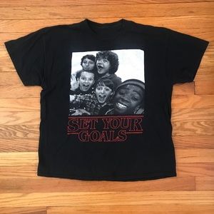 Set Your Goals / Stranger Things Shirt
